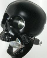 SKULL HEADLIGHTS, BLACK SKULL HEADLIGHTS, MOTORCYCLES HEADLIGHTS, SKULL