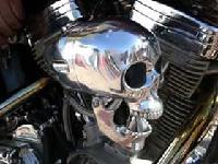  SKULL AIR INTAKE, MOTORCYCLES AIR INTAKE, AIR CLEANER, AIR INTAKE, INTAKE, AIR CLEANER MOTORCYCLES, MOTORCYCLES SKULL