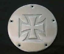 IRON CROSS DERBY COVER FITS TWIN CAM